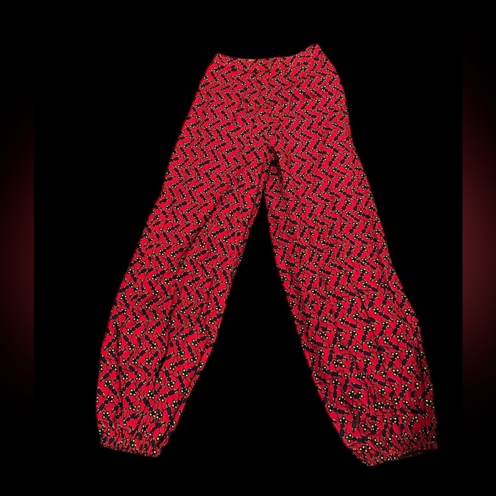 Tribalbyn cotton, African print pants
